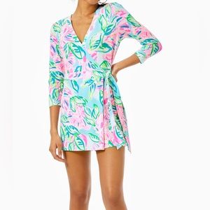 Lilly Pulitzer Karlie Romper Totally Blossom